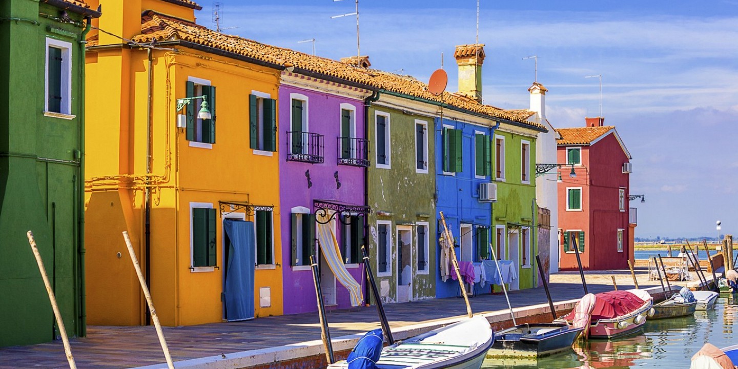Zájezd Benátky + ostrov Burano a Murano - Poznávací