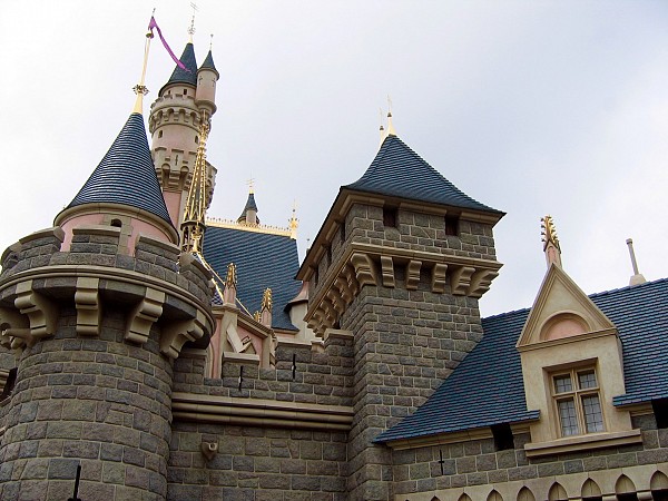 Pohádkový hrad v Disneylandu Paris