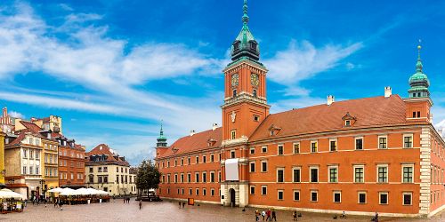 Kráľovský hrad ve Varšavě na náměstí Starého Města