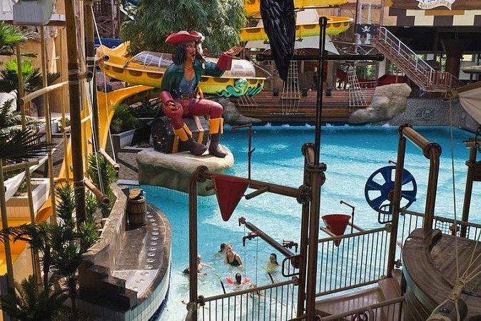 Pirátský vodní svět Aquapulco - Lázně v Bad Schallerbach 1