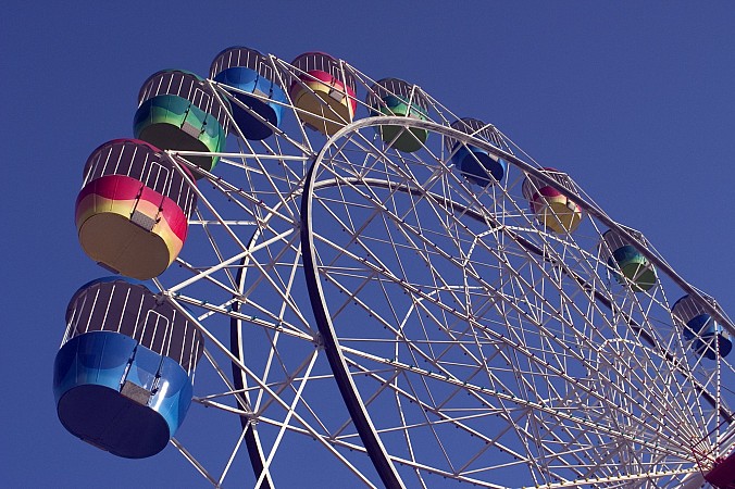 Ruské kolo v zábavním parku Disneyland Paris