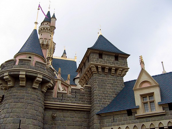 Pohádkový hrad v Disneylandu Paris