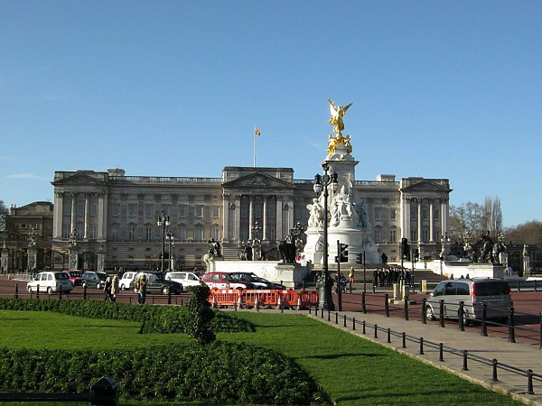 Buckingham Palace v Londýně